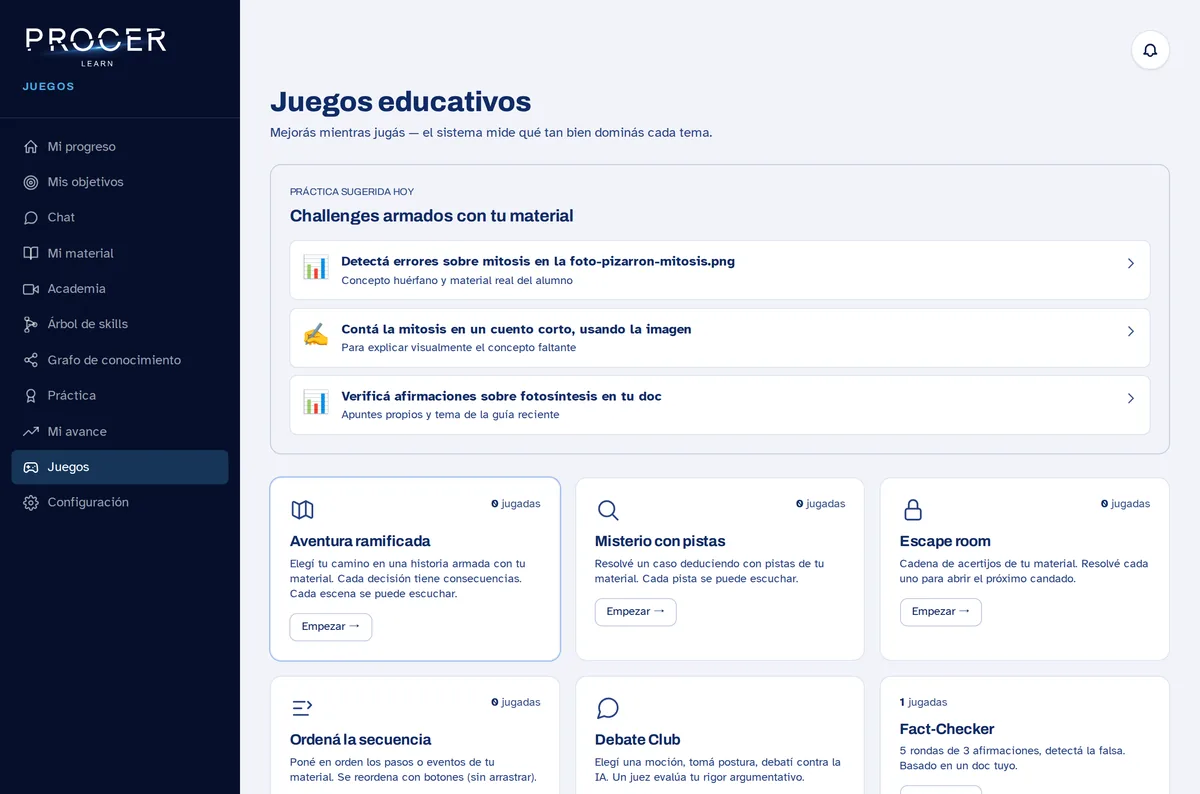 Juegos educativos